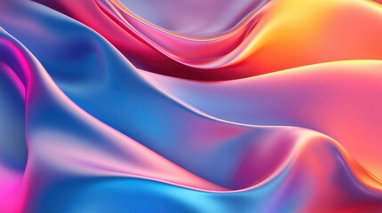 Obraz premium Explore fluidity in vibrant backgrounds