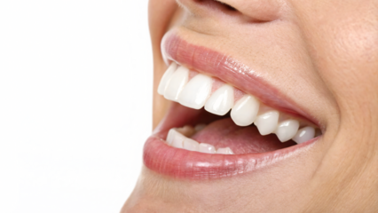 close up of a person with a smile
