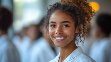 Future nurses training in university labs, symbolizing preparation and expertise in healthcare,