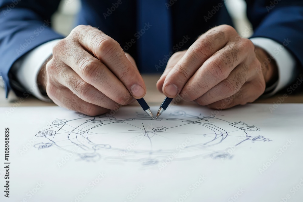 Poster strategic planning workshop enhancing thoughtful strategy development in business environments for o