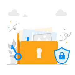 Secret Files and Documents Illustrations