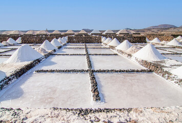 Salt will be produced in the old historic saline in Janubio, Lanzarote