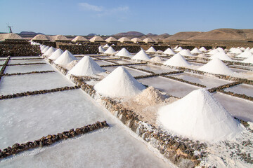 Salt will be produced in the old historic saline in Janubio, Lanzarote