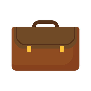 Illustration of brown briefcase
