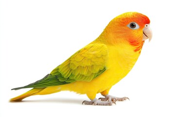 Colorful Yellow Parrot