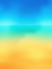 Obraz premium Blue Green Watercolor Gradient Bright Light Glow Texture Background, watercolor wash, oceanic hues, natural colors