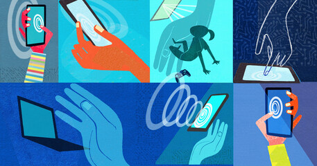 Children accessing the internet and parental control