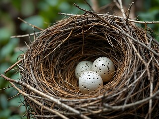 Obraz premium Empty bird nest.