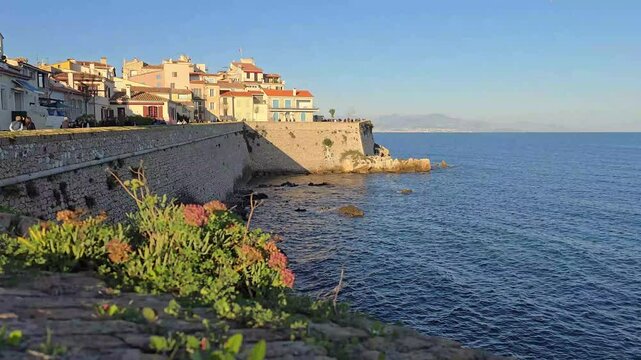 The city of Antibes, south of France