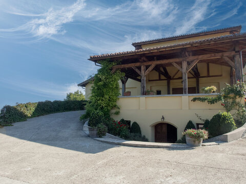 Winery in the Dragasani region of Romania.