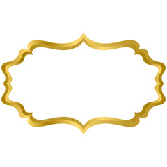 Abstract arabic door window vector template, good for islamic frame design template.