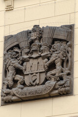 Architecture detail in Prague, Czech Republic