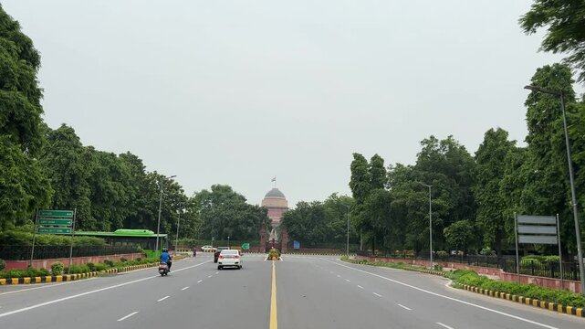 4K Cinematic Footage of Rashtrapati Bhavan