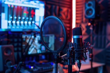 Studio Microphone Setup