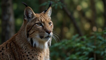 Obraz premium Eurasian lynx.