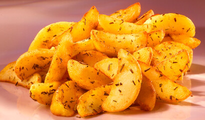 Rosmarin Wedges, Kartoffeln, Spalten, 