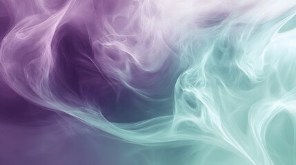 Fototapeta premium Abstract swirling pastel smoke artwork background