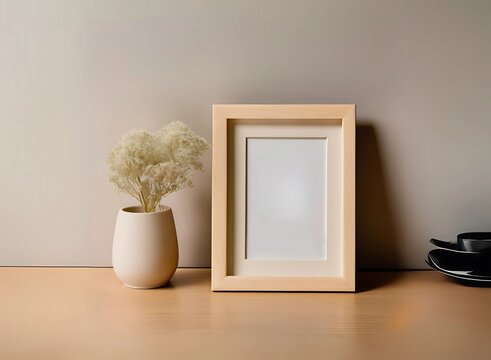 wooden photo frame