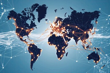 Global Economic Interconnectedness Visualization with Dynamic Structures and Digital Frameworks