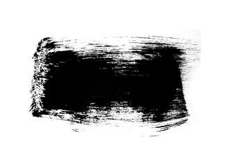 black ink Splatter, black paint, ink brush strokes, brushes, lines, grungy. Dirty artistic design elements, Black inked splatter dirt stain splattered spray splash with drops blots.