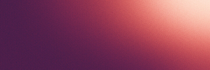 Fototapeta premium dark purple orange glowing grainy gradient background smooth gradient panoramic poster backdrop