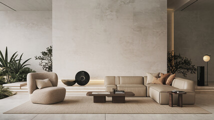 modern living interior