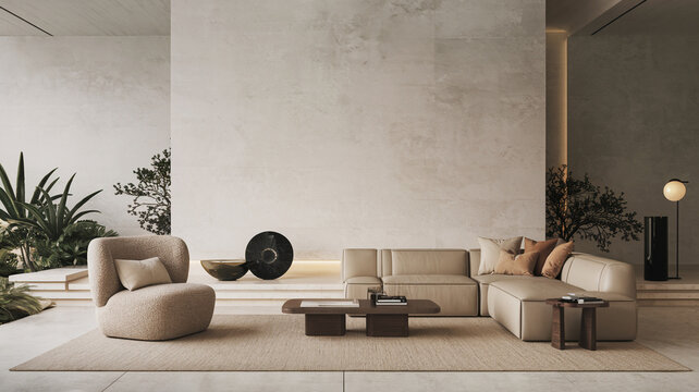 modern living interior