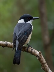Fototapeta premium Felsentoko bird perched on a branch.