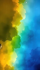 brightly colored abstract painting of a butterfly on a flower