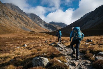 Trekking Adventure Conquering Nature and Overcoming Challenges in Diverse Landscapes