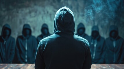 A member of a secret society is expelled after breaking the code of silence, forced to leave the group and lose access to its benefits