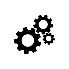 Gear icon. Setting symbol. Cogwheel Transparent background. gear PNG