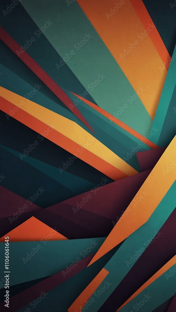 Poster flat abstract background with a modern design.