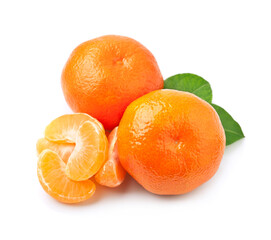 Mandarin or tangerine fruits