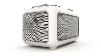 Obraz premium Modern White Portable Electric Space Heater Device