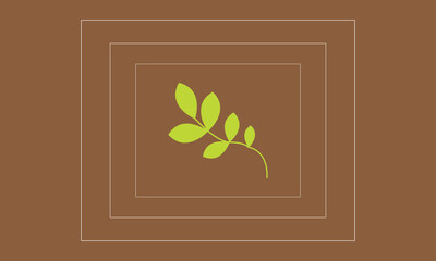 Green leaf, leaf, green, nature, background, banner, vector element, design, illustration, graphic, resource, tree