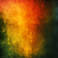 Obraz premium vibrant orange, yellow, and green gradient textured background for creative design