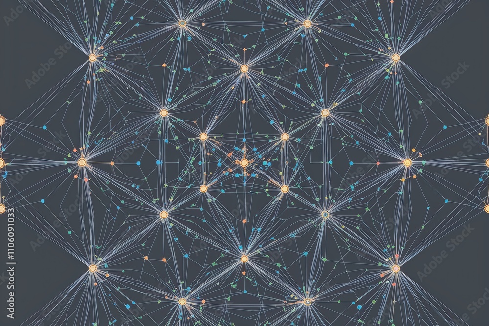 Poster transnational connectivity framework with triangle and arc diagrams