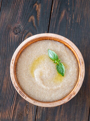 Amaranth Porridge bowl