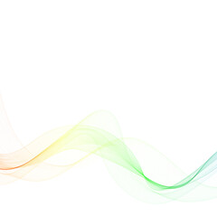 abstract vector wave. Green, and blue colors. layout for presentation. Eps 10