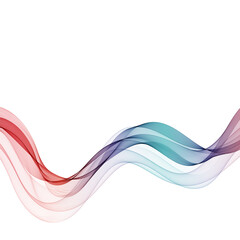 Vector wavy abstract lines background. Eps 10