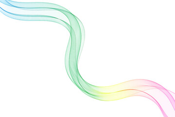 Smoke abstract background with curve. Suitable for poster, wallpaper, cover and flyer. Color wave. Eps 10