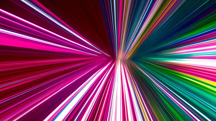 vibrant abstract lines a journey through colorful motion and design