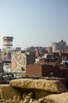 Manshiyat Naser, Garbage City, Cairo, Egypt.