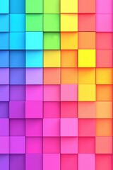 Colorful abstract pattern digital artwork visual art vibrant environment close-up view artistic expression