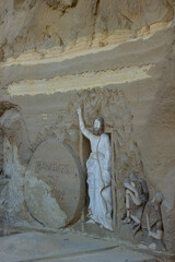 St. Simon the Tanner Cathedral, also known as the Cave Church, is located in the Mokattam mountain...