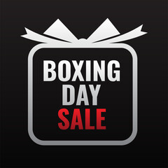 boxing Day Modern Creative Sale banner