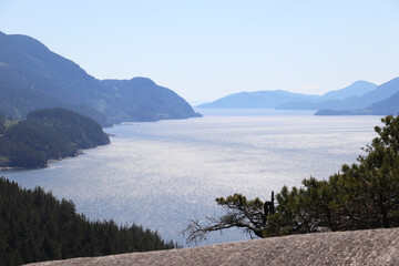 Hiking Viewpoint Relaxing Ocean View