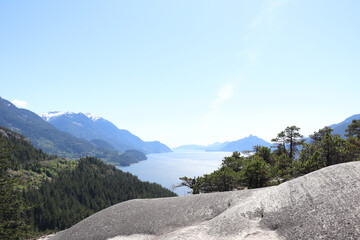 Hiking Viewpoint Relaxing Ocean View