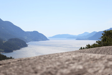 Hiking Viewpoint Relaxing Ocean View